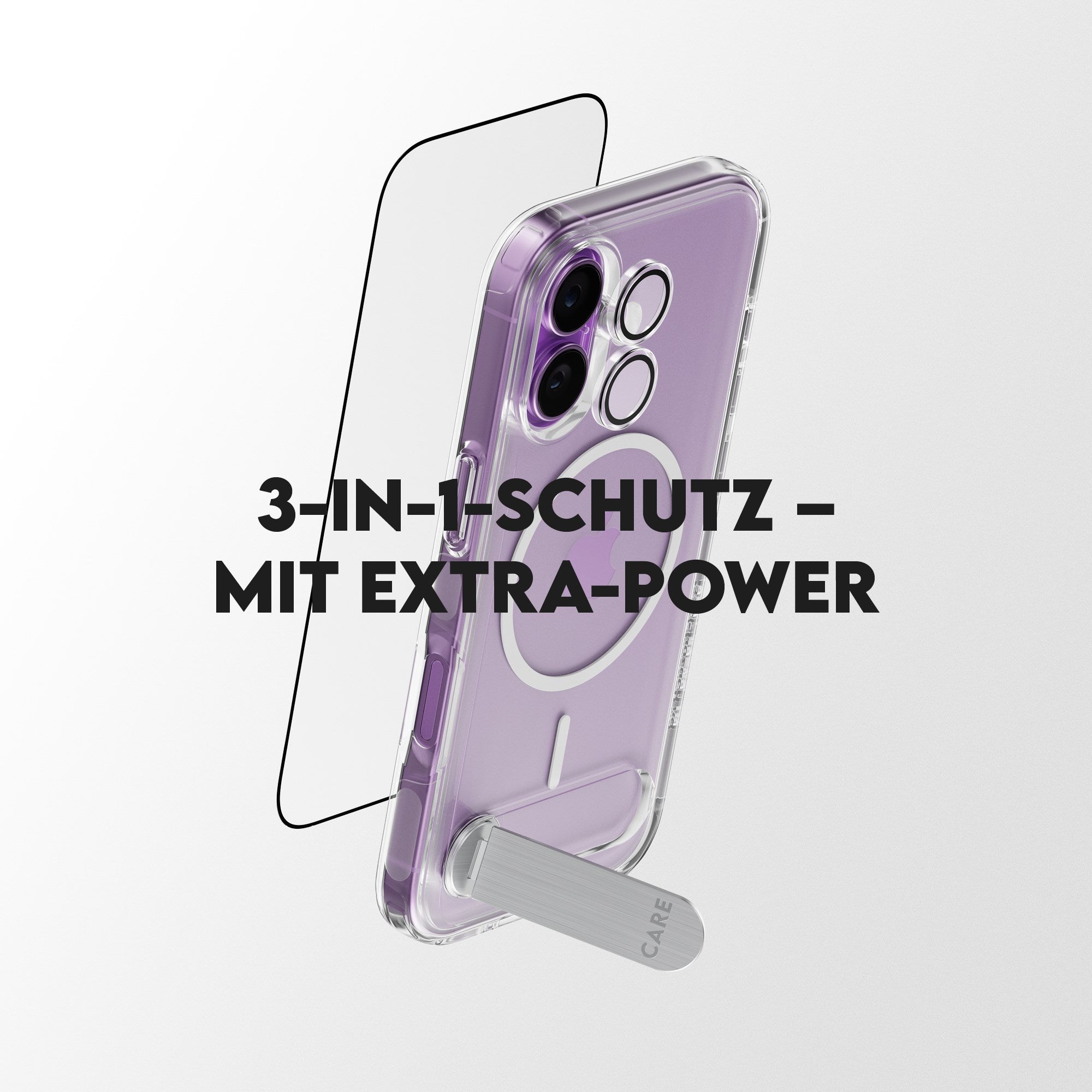 PanzerGlass® | CARE™ by PanzerGlass® 3-in-1 Kick Set iPhone 17